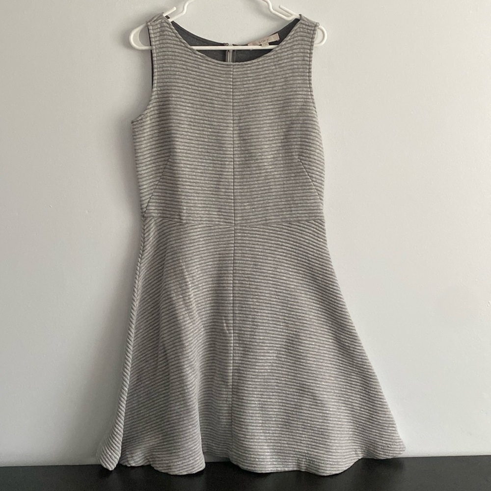 Gray Loft Size 10 Dress